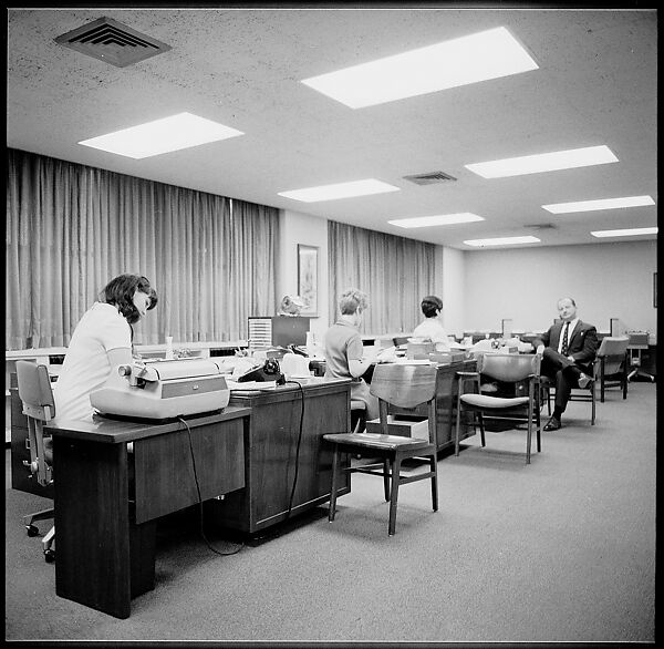 [489 Views and Studies of Brown Brothers Harriman & Company Bankers, Their Offices, and Employees at Work, and Related Views of Partners' Residences, Commissioned by Doubleday & Company for "Partners in Banking", Published 1968], Walker Evans (American, St. Louis, Missouri 1903–1975 New Haven, Connecticut), Film negative