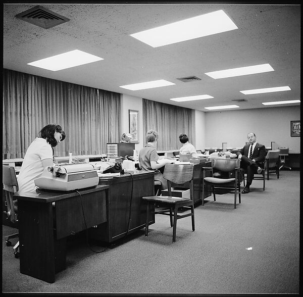 [489 Views and Studies of Brown Brothers Harriman & Company Bankers, Their Offices, and Employees at Work, and Related Views of Partners' Residences, Commissioned by Doubleday & Company for "Partners in Banking", Published 1968], Walker Evans (American, St. Louis, Missouri 1903–1975 New Haven, Connecticut), Film negative