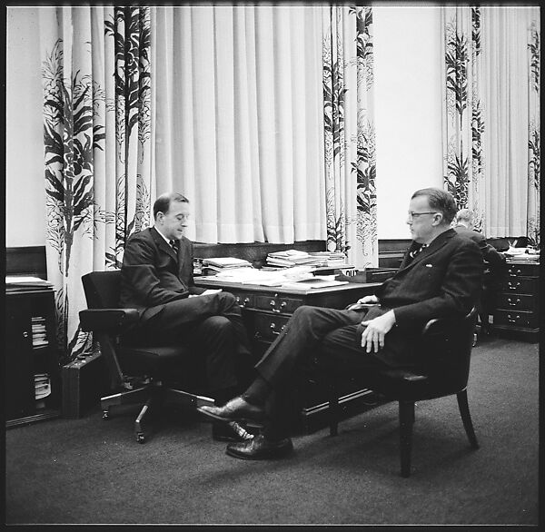 [489 Views and Studies of Brown Brothers Harriman & Company Bankers, Their Offices, and Employees at Work, and Related Views of Partners' Residences, Commissioned by Doubleday & Company for "Partners in Banking", Published 1968], Walker Evans (American, St. Louis, Missouri 1903–1975 New Haven, Connecticut), Film negative