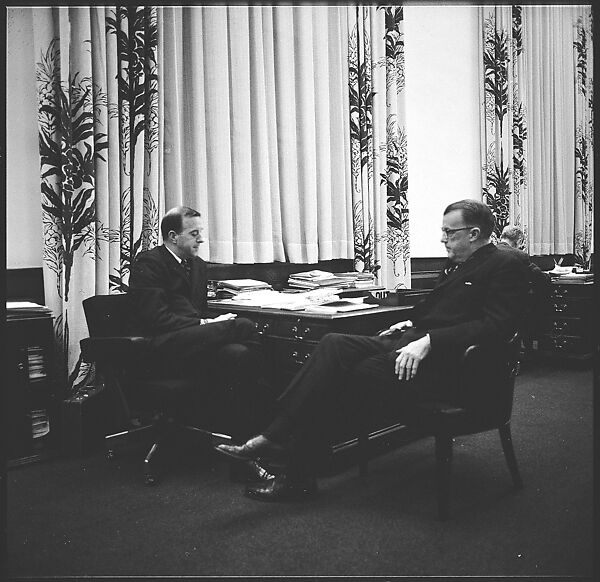 [489 Views and Studies of Brown Brothers Harriman & Company Bankers, Their Offices, and Employees at Work, and Related Views of Partners' Residences, Commissioned by Doubleday & Company for "Partners in Banking", Published 1968], Walker Evans (American, St. Louis, Missouri 1903–1975 New Haven, Connecticut), Film negative