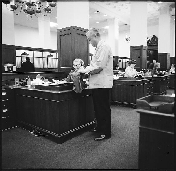 [489 Views and Studies of Brown Brothers Harriman & Company Bankers, Their Offices, and Employees at Work, and Related Views of Partners' Residences, Commissioned by Doubleday & Company for "Partners in Banking", Published 1968], Walker Evans (American, St. Louis, Missouri 1903–1975 New Haven, Connecticut), Film negative