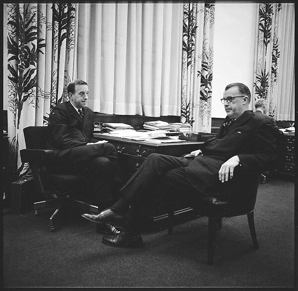 [489 Views and Studies of Brown Brothers Harriman & Company Bankers, Their Offices, and Employees at Work, and Related Views of Partners' Residences, Commissioned by Doubleday & Company for "Partners in Banking", Published 1968], Walker Evans (American, St. Louis, Missouri 1903–1975 New Haven, Connecticut), Film negative