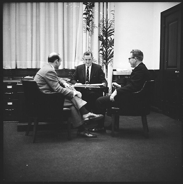 [489 Views and Studies of Brown Brothers Harriman & Company Bankers, Their Offices, and Employees at Work, and Related Views of Partners' Residences, Commissioned by Doubleday & Company for "Partners in Banking", Published 1968], Walker Evans (American, St. Louis, Missouri 1903–1975 New Haven, Connecticut), Film negative