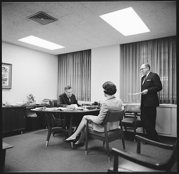 [489 Views and Studies of Brown Brothers Harriman & Company Bankers, Their Offices, and Employees at Work, and Related Views of Partners' Residences, Commissioned by Doubleday & Company for "Partners in Banking", Published 1968], Walker Evans (American, St. Louis, Missouri 1903–1975 New Haven, Connecticut), Film negative