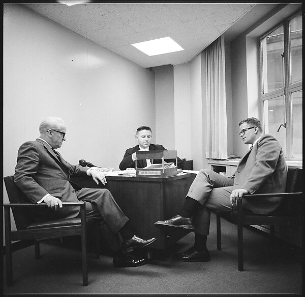 [489 Views and Studies of Brown Brothers Harriman & Company Bankers, Their Offices, and Employees at Work, and Related Views of Partners' Residences, Commissioned by Doubleday & Company for "Partners in Banking", Published 1968], Walker Evans (American, St. Louis, Missouri 1903–1975 New Haven, Connecticut), Film negative