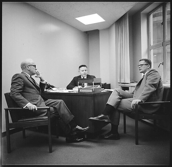 [489 Views and Studies of Brown Brothers Harriman & Company Bankers, Their Offices, and Employees at Work, and Related Views of Partners' Residences, Commissioned by Doubleday & Company for "Partners in Banking", Published 1968], Walker Evans (American, St. Louis, Missouri 1903–1975 New Haven, Connecticut), Film negative