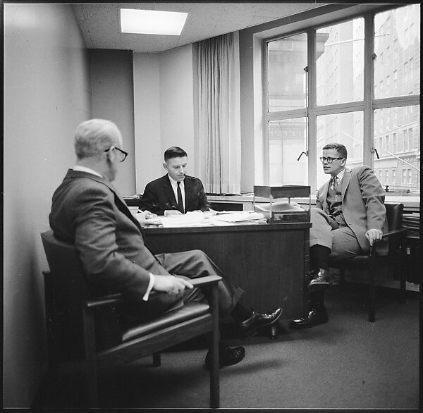 [489 Views and Studies of Brown Brothers Harriman & Company Bankers, Their Offices, and Employees at Work, and Related Views of Partners' Residences, Commissioned by Doubleday & Company for "Partners in Banking", Published 1968], Walker Evans (American, St. Louis, Missouri 1903–1975 New Haven, Connecticut), Film negative