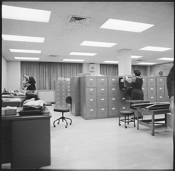 [489 Views and Studies of Brown Brothers Harriman & Company Bankers, Their Offices, and Employees at Work, and Related Views of Partners' Residences, Commissioned by Doubleday & Company for "Partners in Banking", Published 1968], Walker Evans (American, St. Louis, Missouri 1903–1975 New Haven, Connecticut), Film negative