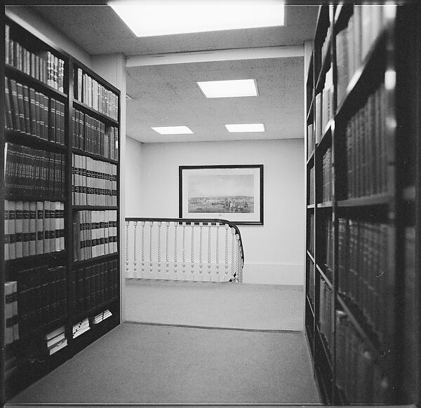 [489 Views and Studies of Brown Brothers Harriman & Company Bankers, Their Offices, and Employees at Work, and Related Views of Partners' Residences, Commissioned by Doubleday & Company for "Partners in Banking", Published 1968], Walker Evans (American, St. Louis, Missouri 1903–1975 New Haven, Connecticut), Film negative