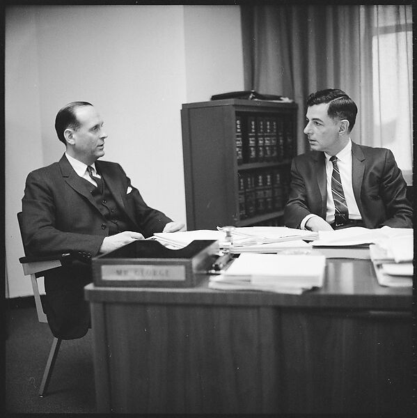 [489 Views and Studies of Brown Brothers Harriman & Company Bankers, Their Offices, and Employees at Work, and Related Views of Partners' Residences, Commissioned by Doubleday & Company for "Partners in Banking", Published 1968], Walker Evans (American, St. Louis, Missouri 1903–1975 New Haven, Connecticut), Film negative