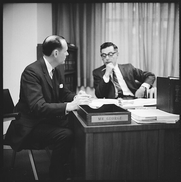 [489 Views and Studies of Brown Brothers Harriman & Company Bankers, Their Offices, and Employees at Work, and Related Views of Partners' Residences, Commissioned by Doubleday & Company for "Partners in Banking", Published 1968], Walker Evans (American, St. Louis, Missouri 1903–1975 New Haven, Connecticut), Film negative