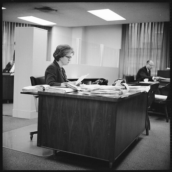 [489 Views and Studies of Brown Brothers Harriman & Company Bankers, Their Offices, and Employees at Work, and Related Views of Partners' Residences, Commissioned by Doubleday & Company for "Partners in Banking", Published 1968], Walker Evans (American, St. Louis, Missouri 1903–1975 New Haven, Connecticut), Film negative