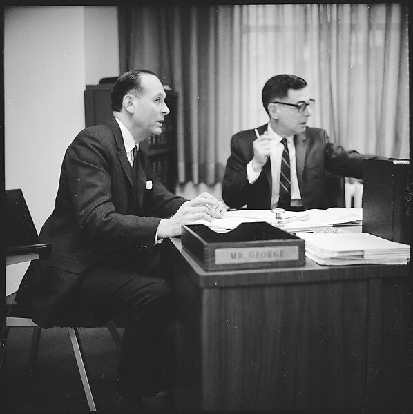 [489 Views and Studies of Brown Brothers Harriman & Company Bankers, Their Offices, and Employees at Work, and Related Views of Partners' Residences, Commissioned by Doubleday & Company for "Partners in Banking", Published 1968], Walker Evans (American, St. Louis, Missouri 1903–1975 New Haven, Connecticut), Film negative