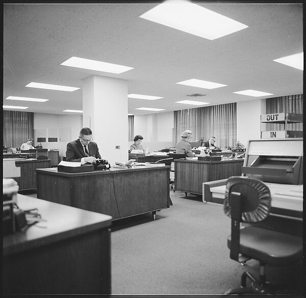 [489 Views and Studies of Brown Brothers Harriman & Company Bankers, Their Offices, and Employees at Work, and Related Views of Partners' Residences, Commissioned by Doubleday & Company for "Partners in Banking", Published 1968], Walker Evans (American, St. Louis, Missouri 1903–1975 New Haven, Connecticut), Film negative
