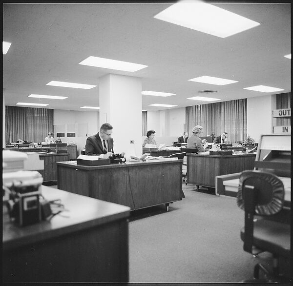 [489 Views and Studies of Brown Brothers Harriman & Company Bankers, Their Offices, and Employees at Work, and Related Views of Partners' Residences, Commissioned by Doubleday & Company for "Partners in Banking", Published 1968], Walker Evans (American, St. Louis, Missouri 1903–1975 New Haven, Connecticut), Film negative