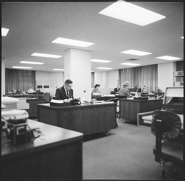 [489 Views and Studies of Brown Brothers Harriman & Company Bankers, Their Offices, and Employees at Work, and Related Views of Partners' Residences, Commissioned by Doubleday & Company for "Partners in Banking", Published 1968], Walker Evans (American, St. Louis, Missouri 1903–1975 New Haven, Connecticut), Film negative