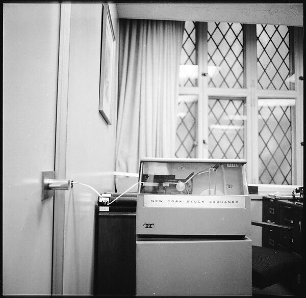 [489 Views and Studies of Brown Brothers Harriman & Company Bankers, Their Offices, and Employees at Work, and Related Views of Partners' Residences, Commissioned by Doubleday & Company for "Partners in Banking", Published 1968], Walker Evans (American, St. Louis, Missouri 1903–1975 New Haven, Connecticut), Film negative