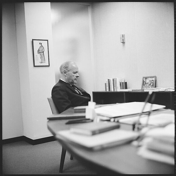 [489 Views and Studies of Brown Brothers Harriman & Company Bankers, Their Offices, and Employees at Work, and Related Views of Partners' Residences, Commissioned by Doubleday & Company for "Partners in Banking", Published 1968], Walker Evans (American, St. Louis, Missouri 1903–1975 New Haven, Connecticut), Film negative