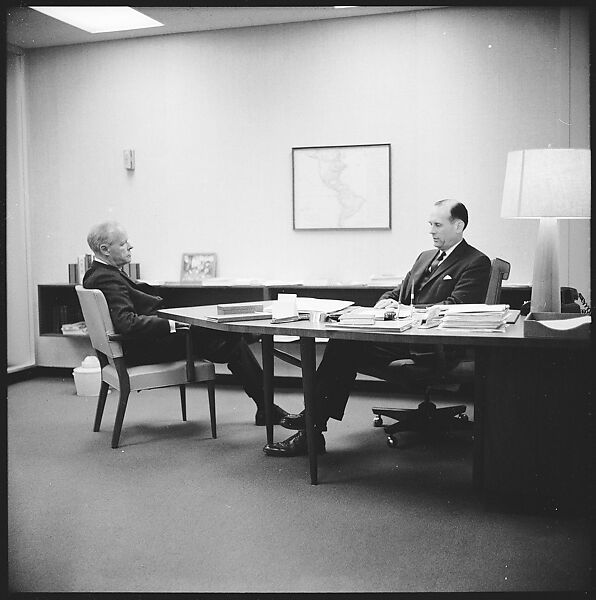 [489 Views and Studies of Brown Brothers Harriman & Company Bankers, Their Offices, and Employees at Work, and Related Views of Partners' Residences, Commissioned by Doubleday & Company for "Partners in Banking", Published 1968], Walker Evans (American, St. Louis, Missouri 1903–1975 New Haven, Connecticut), Film negative