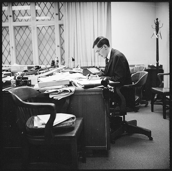 [489 Views and Studies of Brown Brothers Harriman & Company Bankers, Their Offices, and Employees at Work, and Related Views of Partners' Residences, Commissioned by Doubleday & Company for "Partners in Banking", Published 1968], Walker Evans (American, St. Louis, Missouri 1903–1975 New Haven, Connecticut), Film negative