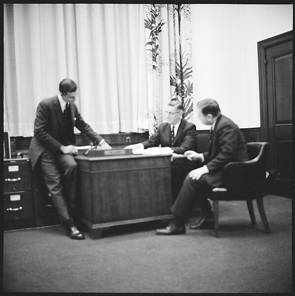 [489 Views and Studies of Brown Brothers Harriman & Company Bankers, Their Offices, and Employees at Work, and Related Views of Partners' Residences, Commissioned by Doubleday & Company for "Partners in Banking", Published 1968], Walker Evans (American, St. Louis, Missouri 1903–1975 New Haven, Connecticut), Film negative