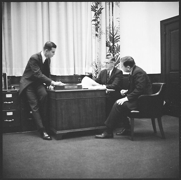 [489 Views and Studies of Brown Brothers Harriman & Company Bankers, Their Offices, and Employees at Work, and Related Views of Partners' Residences, Commissioned by Doubleday & Company for "Partners in Banking", Published 1968], Walker Evans (American, St. Louis, Missouri 1903–1975 New Haven, Connecticut), Film negative