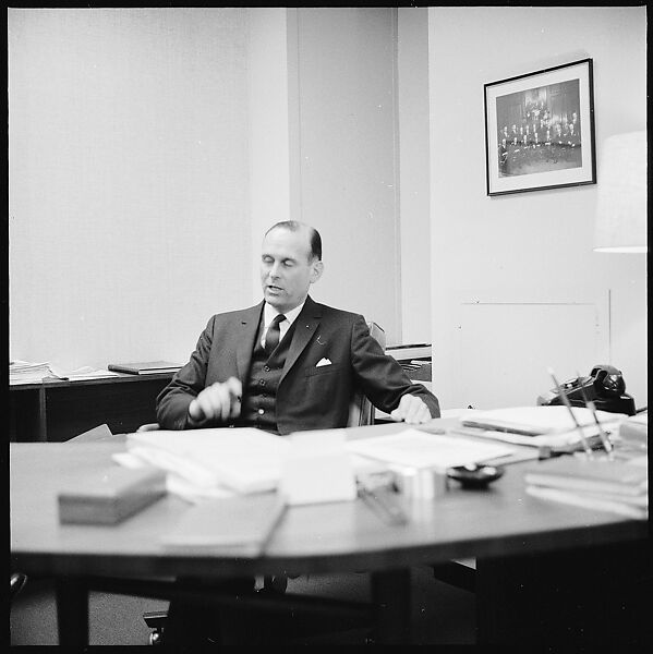 [489 Views and Studies of Brown Brothers Harriman & Company Bankers, Their Offices, and Employees at Work, and Related Views of Partners' Residences, Commissioned by Doubleday & Company for "Partners in Banking", Published 1968], Walker Evans (American, St. Louis, Missouri 1903–1975 New Haven, Connecticut), Film negative