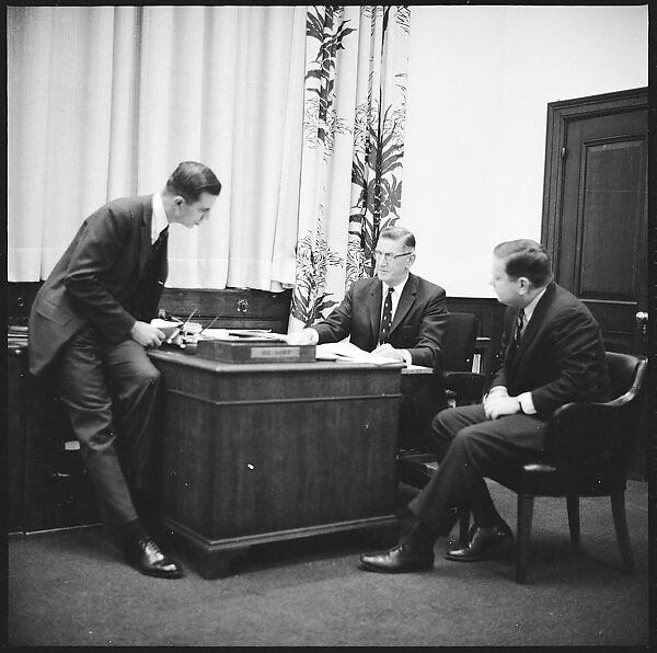 [489 Views and Studies of Brown Brothers Harriman & Company Bankers, Their Offices, and Employees at Work, and Related Views of Partners' Residences, Commissioned by Doubleday & Company for "Partners in Banking", Published 1968], Walker Evans (American, St. Louis, Missouri 1903–1975 New Haven, Connecticut), Film negative