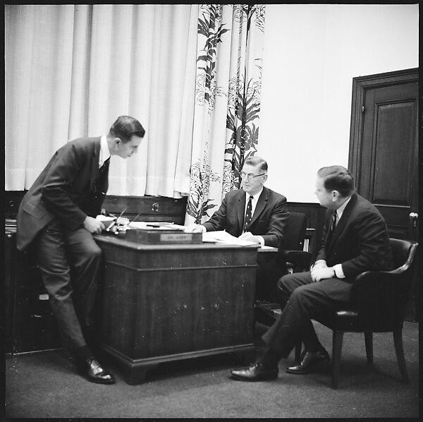 [489 Views and Studies of Brown Brothers Harriman & Company Bankers, Their Offices, and Employees at Work, and Related Views of Partners' Residences, Commissioned by Doubleday & Company for "Partners in Banking", Published 1968], Walker Evans (American, St. Louis, Missouri 1903–1975 New Haven, Connecticut), Film negative