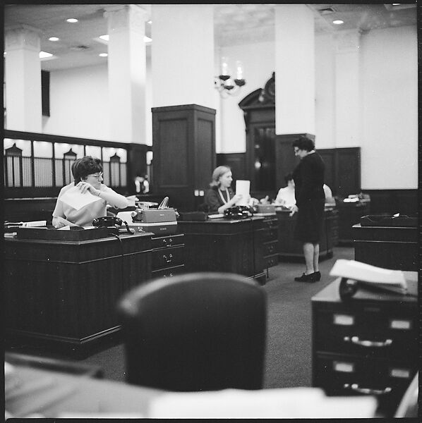 [489 Views and Studies of Brown Brothers Harriman & Company Bankers, Their Offices, and Employees at Work, and Related Views of Partners' Residences, Commissioned by Doubleday & Company for "Partners in Banking", Published 1968], Walker Evans (American, St. Louis, Missouri 1903–1975 New Haven, Connecticut), Film negative