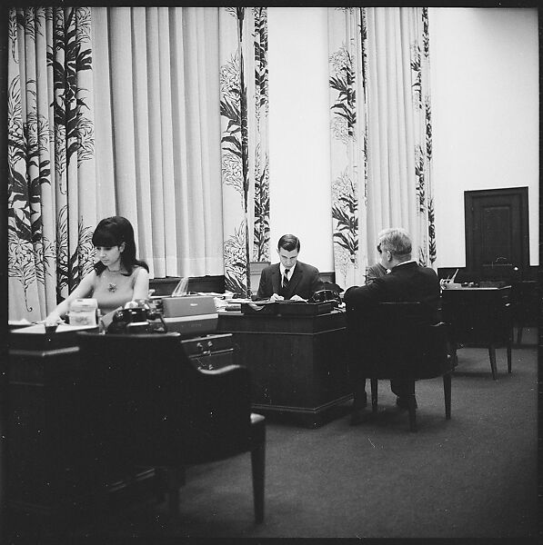 [489 Views and Studies of Brown Brothers Harriman & Company Bankers, Their Offices, and Employees at Work, and Related Views of Partners' Residences, Commissioned by Doubleday & Company for "Partners in Banking", Published 1968], Walker Evans (American, St. Louis, Missouri 1903–1975 New Haven, Connecticut), Film negative