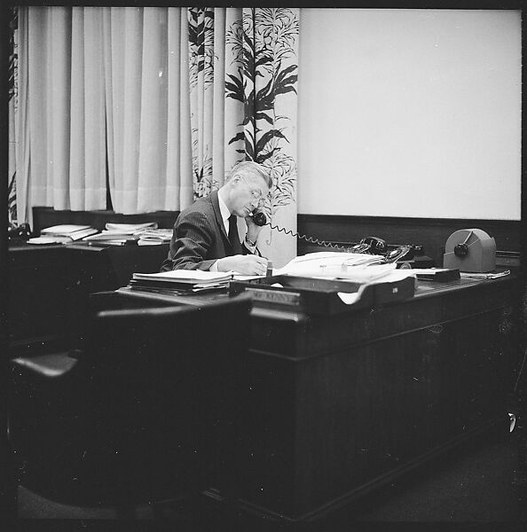 [489 Views and Studies of Brown Brothers Harriman & Company Bankers, Their Offices, and Employees at Work, and Related Views of Partners' Residences, Commissioned by Doubleday & Company for "Partners in Banking", Published 1968], Walker Evans (American, St. Louis, Missouri 1903–1975 New Haven, Connecticut), Film negative