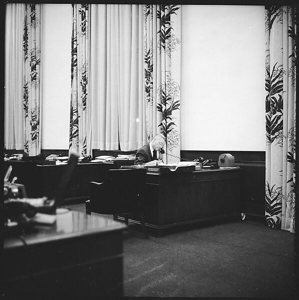 [489 Views and Studies of Brown Brothers Harriman & Company Bankers, Their Offices, and Employees at Work, and Related Views of Partners' Residences, Commissioned by Doubleday & Company for "Partners in Banking", Published 1968], Walker Evans (American, St. Louis, Missouri 1903–1975 New Haven, Connecticut), Film negative