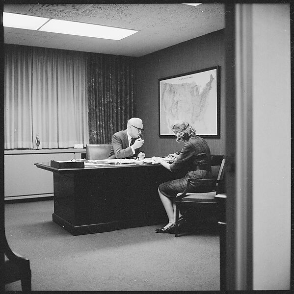 [489 Views and Studies of Brown Brothers Harriman & Company Bankers, Their Offices, and Employees at Work, and Related Views of Partners' Residences, Commissioned by Doubleday & Company for "Partners in Banking", Published 1968], Walker Evans (American, St. Louis, Missouri 1903–1975 New Haven, Connecticut), Film negative