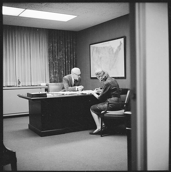 [489 Views and Studies of Brown Brothers Harriman & Company Bankers, Their Offices, and Employees at Work, and Related Views of Partners' Residences, Commissioned by Doubleday & Company for "Partners in Banking", Published 1968], Walker Evans (American, St. Louis, Missouri 1903–1975 New Haven, Connecticut), Film negative