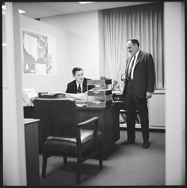 [489 Views and Studies of Brown Brothers Harriman & Company Bankers, Their Offices, and Employees at Work, and Related Views of Partners' Residences, Commissioned by Doubleday & Company for "Partners in Banking", Published 1968], Walker Evans (American, St. Louis, Missouri 1903–1975 New Haven, Connecticut), Film negative