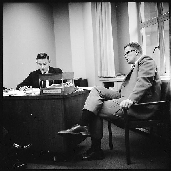 [489 Views and Studies of Brown Brothers Harriman & Company Bankers, Their Offices, and Employees at Work, and Related Views of Partners' Residences, Commissioned by Doubleday & Company for "Partners in Banking", Published 1968], Walker Evans (American, St. Louis, Missouri 1903–1975 New Haven, Connecticut), Film negative