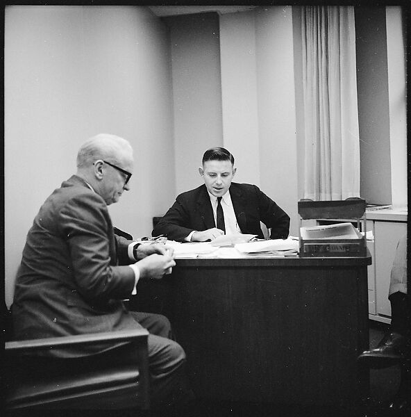 [489 Views and Studies of Brown Brothers Harriman & Company Bankers, Their Offices, and Employees at Work, and Related Views of Partners' Residences, Commissioned by Doubleday & Company for "Partners in Banking", Published 1968], Walker Evans (American, St. Louis, Missouri 1903–1975 New Haven, Connecticut), Film negative