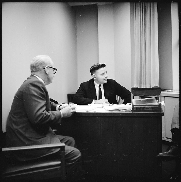 [489 Views and Studies of Brown Brothers Harriman & Company Bankers, Their Offices, and Employees at Work, and Related Views of Partners' Residences, Commissioned by Doubleday & Company for "Partners in Banking", Published 1968], Walker Evans (American, St. Louis, Missouri 1903–1975 New Haven, Connecticut), Film negative