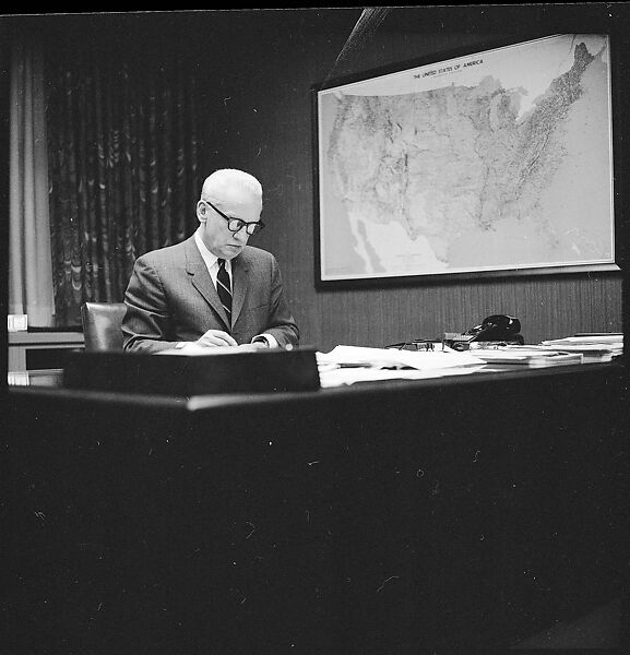 [489 Views and Studies of Brown Brothers Harriman & Company Bankers, Their Offices, and Employees at Work, and Related Views of Partners' Residences, Commissioned by Doubleday & Company for "Partners in Banking", Published 1968], Walker Evans (American, St. Louis, Missouri 1903–1975 New Haven, Connecticut), Film negative