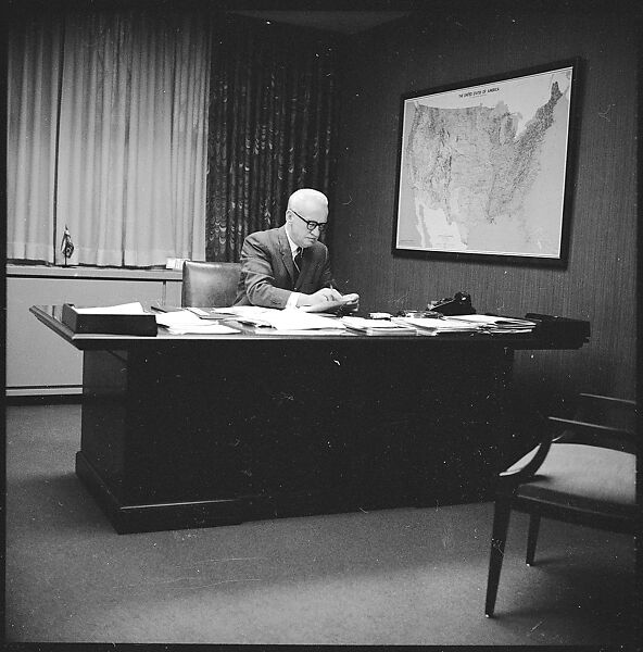 [489 Views and Studies of Brown Brothers Harriman & Company Bankers, Their Offices, and Employees at Work, and Related Views of Partners' Residences, Commissioned by Doubleday & Company for "Partners in Banking", Published 1968], Walker Evans (American, St. Louis, Missouri 1903–1975 New Haven, Connecticut), Film negative