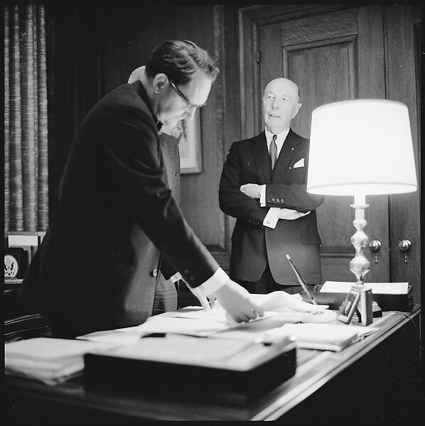 [489 Views and Studies of Brown Brothers Harriman & Company Bankers, Their Offices, and Employees at Work, and Related Views of Partners' Residences, Commissioned by Doubleday & Company for "Partners in Banking", Published 1968], Walker Evans (American, St. Louis, Missouri 1903–1975 New Haven, Connecticut), Film negative