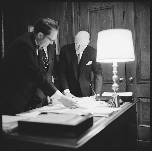 [489 Views and Studies of Brown Brothers Harriman & Company Bankers, Their Offices, and Employees at Work, and Related Views of Partners' Residences, Commissioned by Doubleday & Company for "Partners in Banking", Published 1968], Walker Evans (American, St. Louis, Missouri 1903–1975 New Haven, Connecticut), Film negative