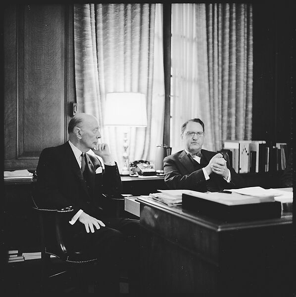 [489 Views and Studies of Brown Brothers Harriman & Company Bankers, Their Offices, and Employees at Work, and Related Views of Partners' Residences, Commissioned by Doubleday & Company for "Partners in Banking", Published 1968], Walker Evans (American, St. Louis, Missouri 1903–1975 New Haven, Connecticut), Film negative