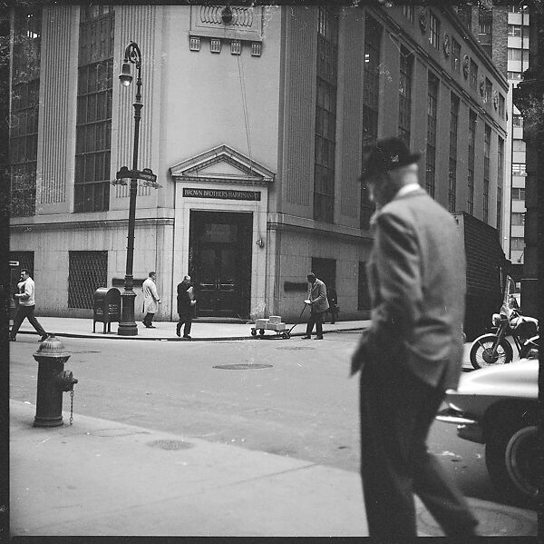 [489 Views and Studies of Brown Brothers Harriman & Company Bankers, Their Offices, and Employees at Work, and Related Views of Partners' Residences, Commissioned by Doubleday & Company for "Partners in Banking", Published 1968], Walker Evans (American, St. Louis, Missouri 1903–1975 New Haven, Connecticut), Film negative