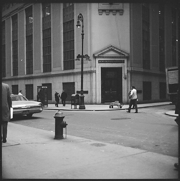 [489 Views and Studies of Brown Brothers Harriman & Company Bankers, Their Offices, and Employees at Work, and Related Views of Partners' Residences, Commissioned by Doubleday & Company for "Partners in Banking", Published 1968], Walker Evans (American, St. Louis, Missouri 1903–1975 New Haven, Connecticut), Film negative