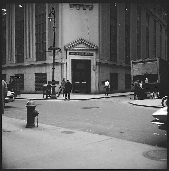 [489 Views and Studies of Brown Brothers Harriman & Company Bankers, Their Offices, and Employees at Work, and Related Views of Partners' Residences, Commissioned by Doubleday & Company for "Partners in Banking", Published 1968], Walker Evans (American, St. Louis, Missouri 1903–1975 New Haven, Connecticut), Film negative