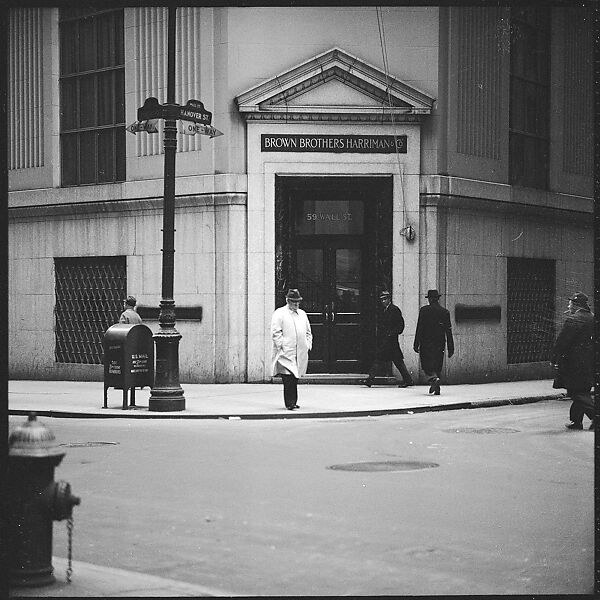 [489 Views and Studies of Brown Brothers Harriman & Company Bankers, Their Offices, and Employees at Work, and Related Views of Partners' Residences, Commissioned by Doubleday & Company for "Partners in Banking", Published 1968], Walker Evans (American, St. Louis, Missouri 1903–1975 New Haven, Connecticut), Film negative