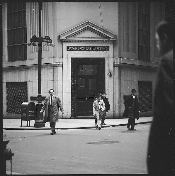 [489 Views and Studies of Brown Brothers Harriman & Company Bankers, Their Offices, and Employees at Work, and Related Views of Partners' Residences, Commissioned by Doubleday & Company for "Partners in Banking", Published 1968], Walker Evans (American, St. Louis, Missouri 1903–1975 New Haven, Connecticut), Film negative