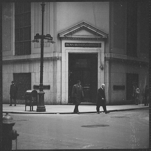 [489 Views and Studies of Brown Brothers Harriman & Company Bankers, Their Offices, and Employees at Work, and Related Views of Partners' Residences, Commissioned by Doubleday & Company for "Partners in Banking", Published 1968], Walker Evans (American, St. Louis, Missouri 1903–1975 New Haven, Connecticut), Film negative
